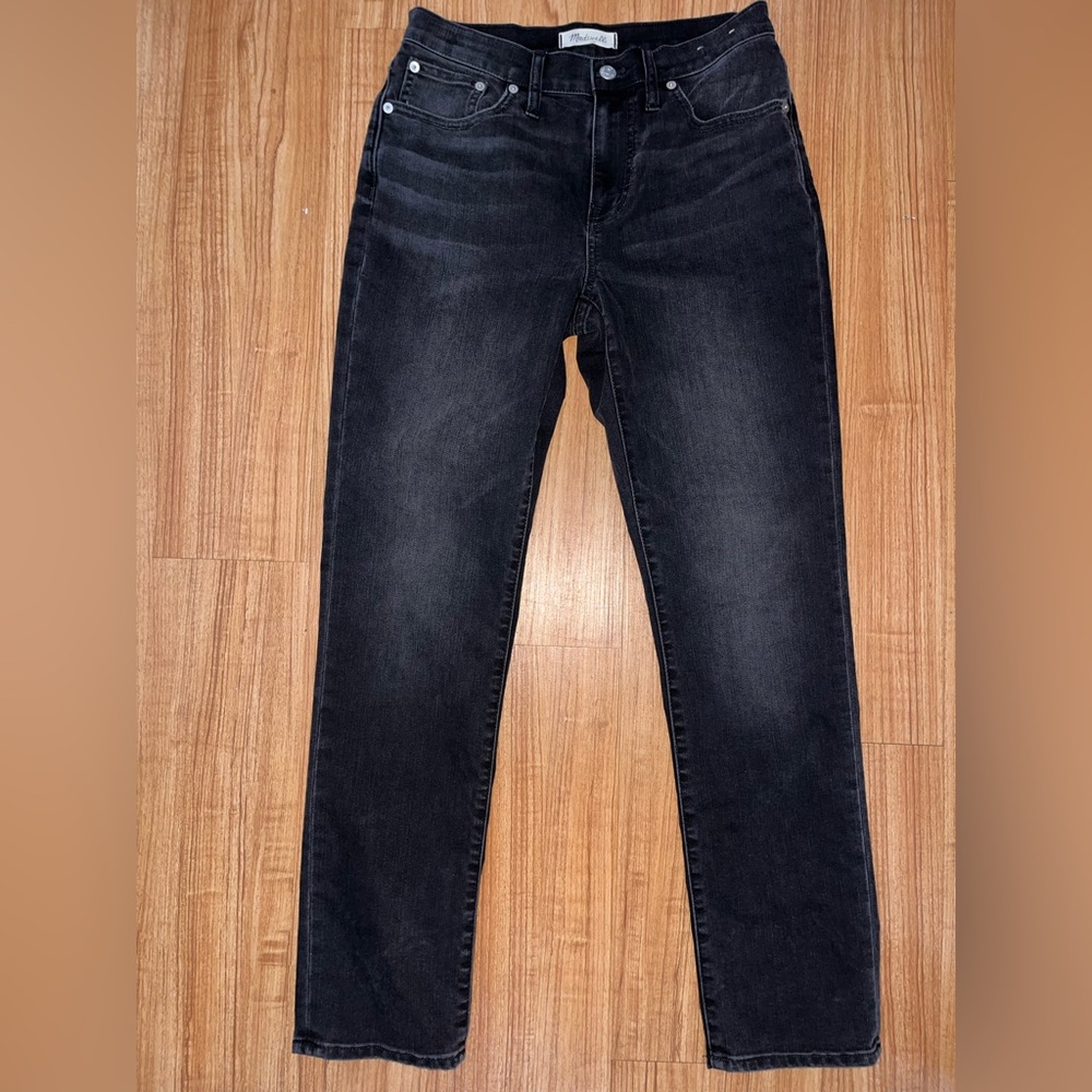 ***SOLD**Madewell Dark Gray Denim Pants